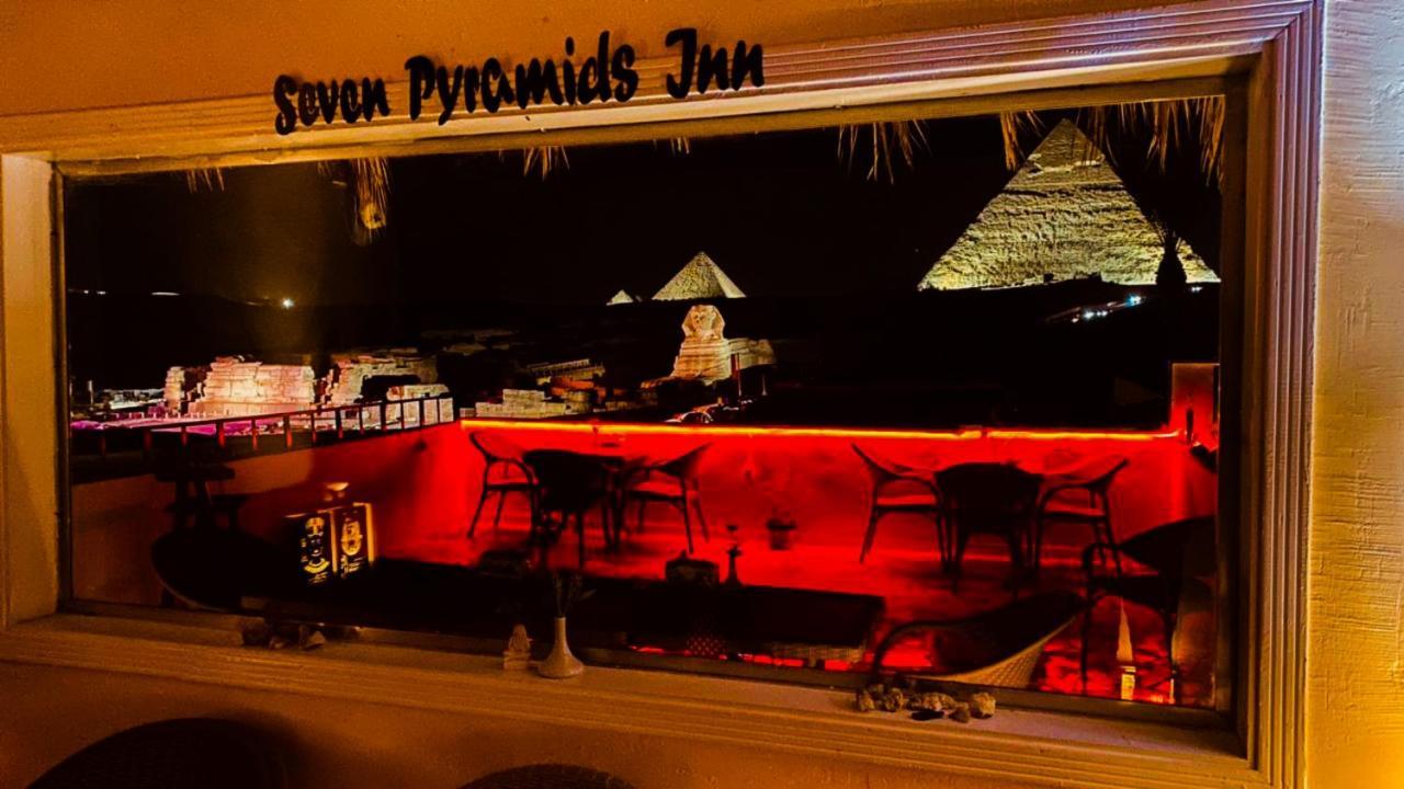 Seven Pyramids Panoramic View Inn Kafrat al Jabal Bagian luar foto