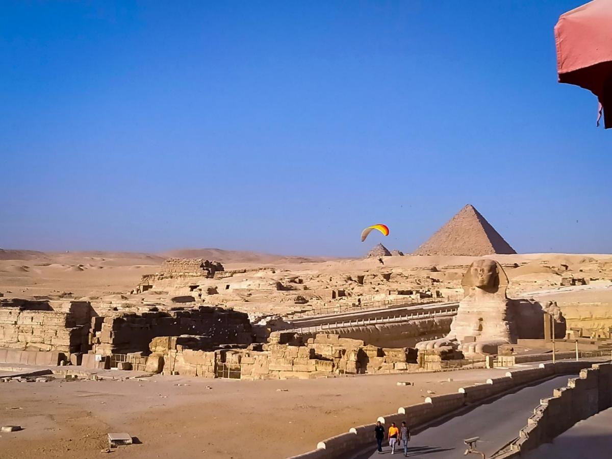 Seven Pyramids Panoramic View Inn Kafrat al Jabal Bagian luar foto