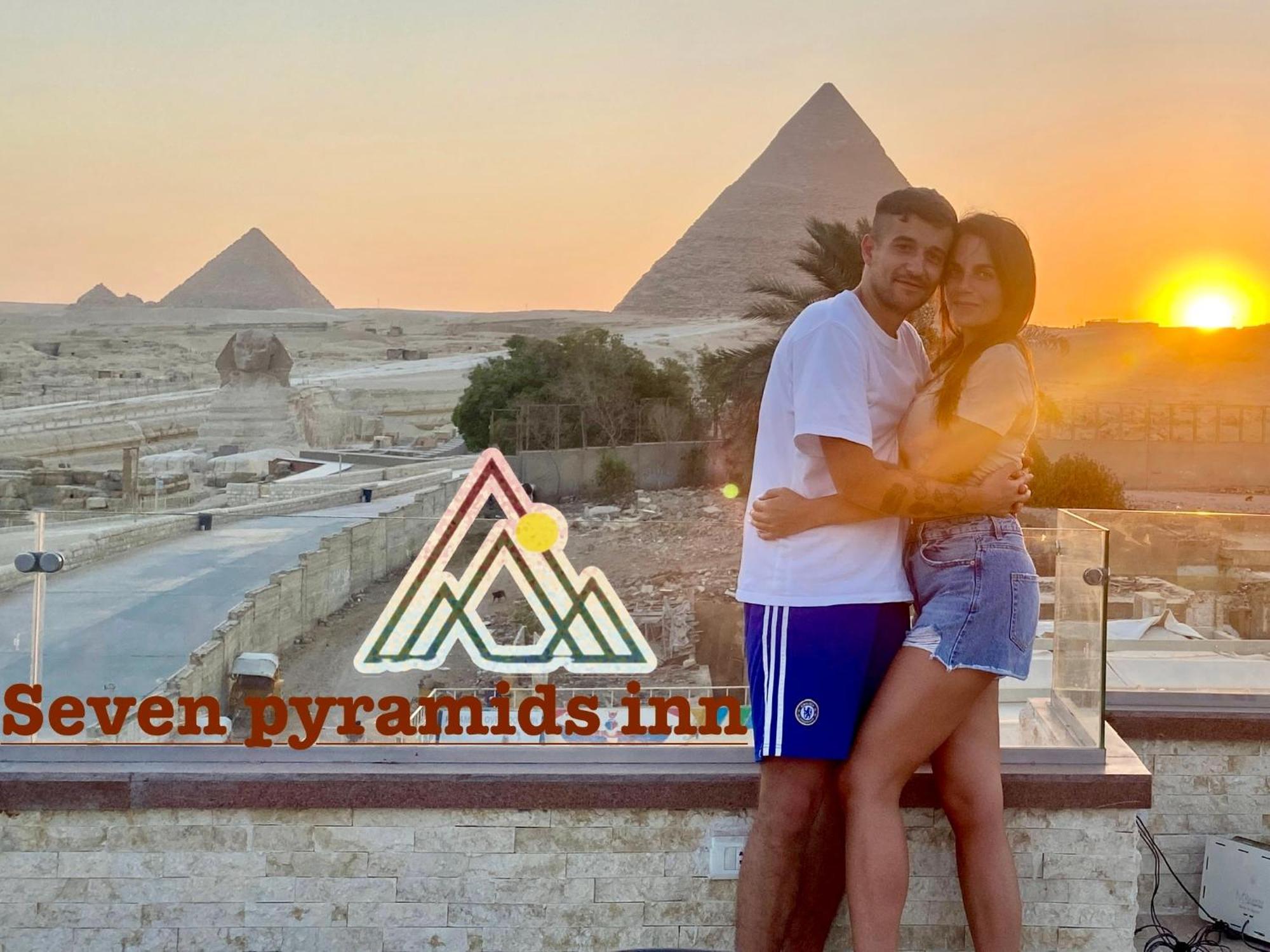 Seven Pyramids Panoramic View Inn Kafrat al Jabal Bagian luar foto